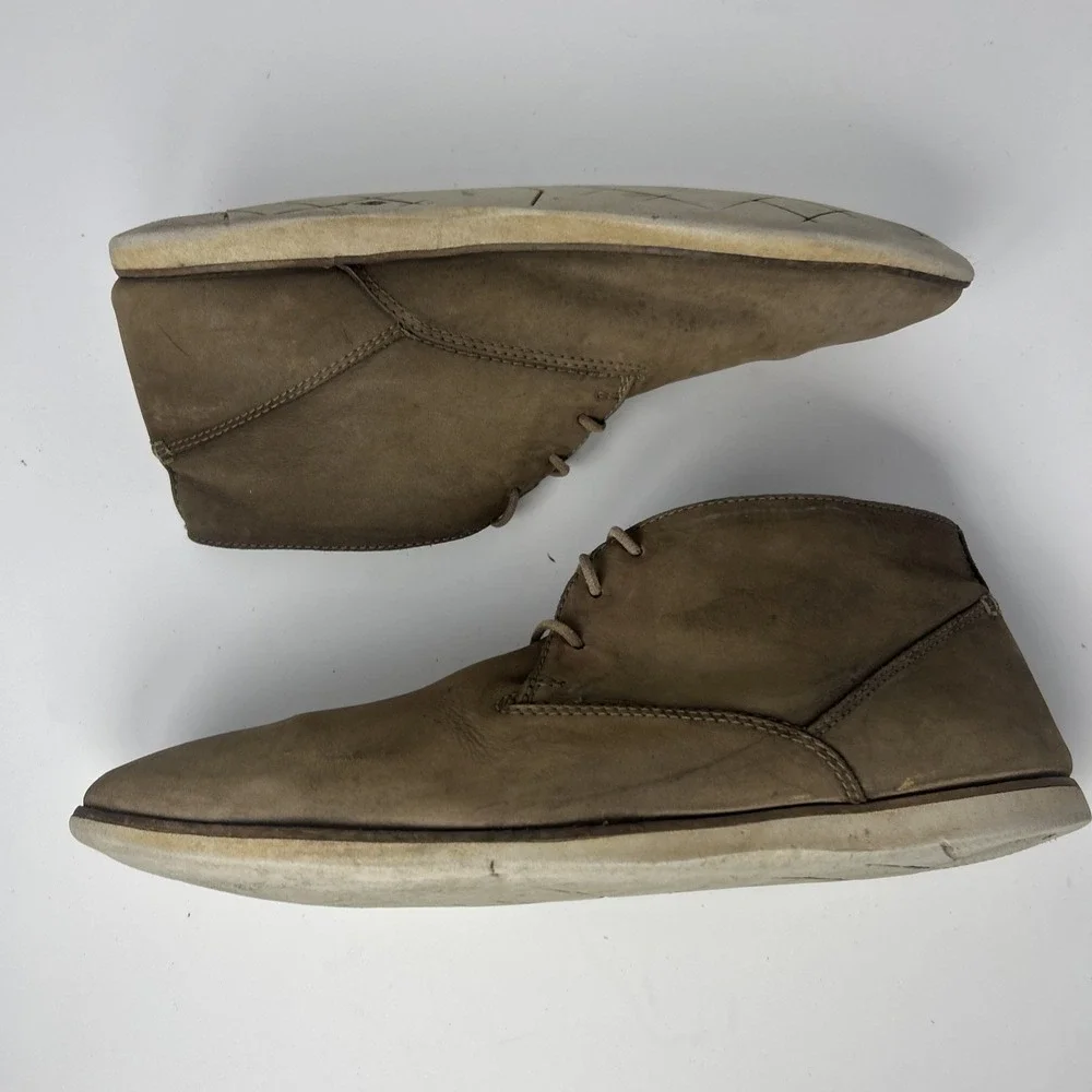 Clarks Taupe Suede Chukka Boots Bushacre 2 Men Size 12 M